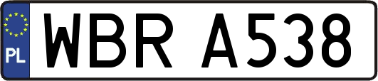 WBRA538