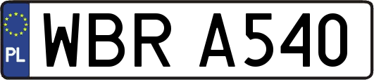 WBRA540