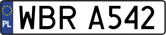 WBRA542