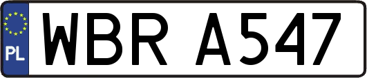 WBRA547