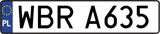 WBRA635