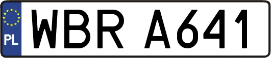 WBRA641