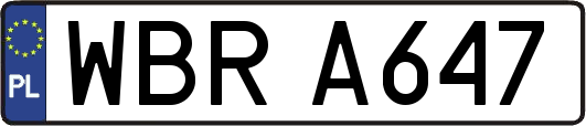 WBRA647