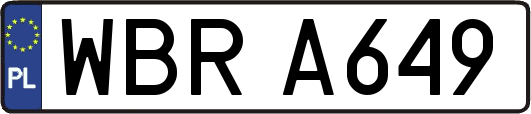 WBRA649