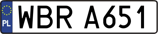 WBRA651