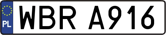 WBRA916