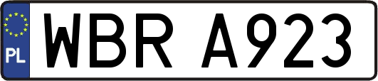 WBRA923
