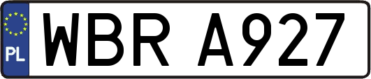 WBRA927