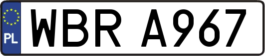 WBRA967
