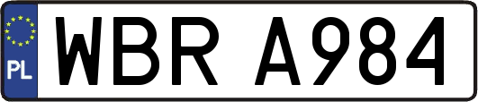 WBRA984