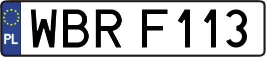 WBRF113