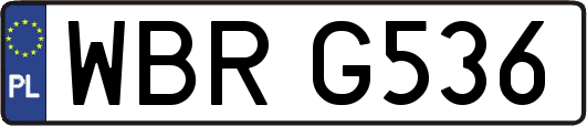 WBRG536