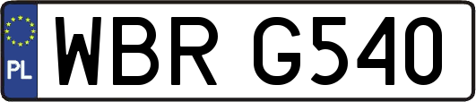 WBRG540
