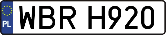 WBRH920