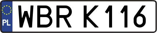 WBRK116
