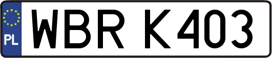 WBRK403