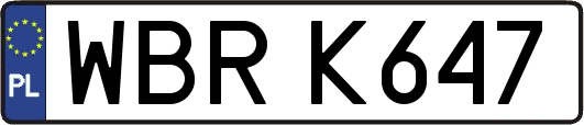 WBRK647