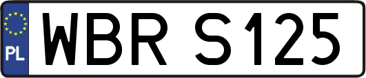 WBRS125