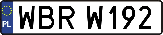 WBRW192