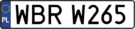WBRW265