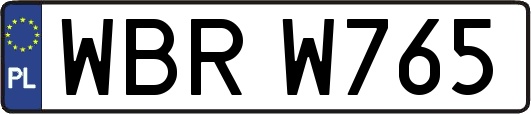 WBRW765