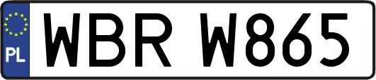 WBRW865