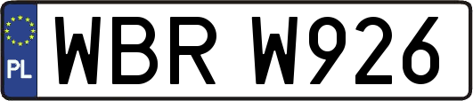WBRW926