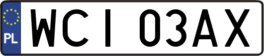 WCI03AX