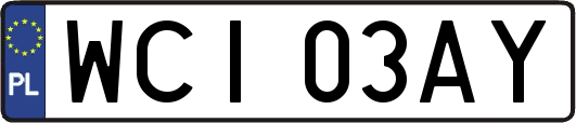 WCI03AY