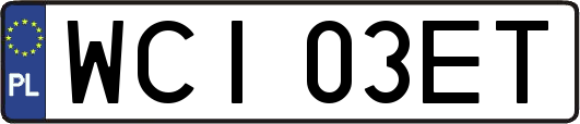 WCI03ET