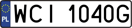 WCI1040G