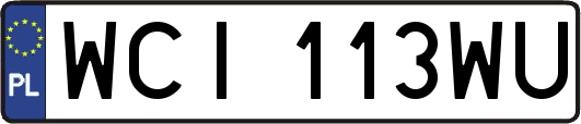 WCI113WU