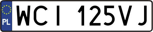 WCI125VJ