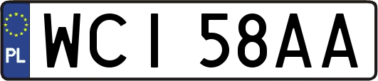 WCI58AA