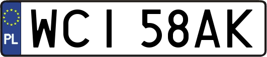 WCI58AK