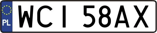 WCI58AX