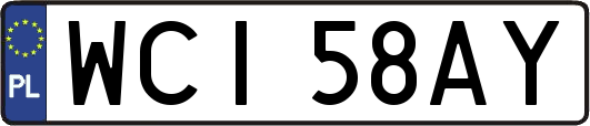 WCI58AY