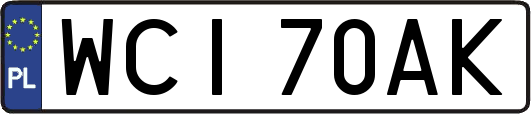 WCI70AK