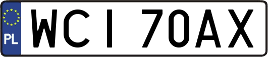 WCI70AX