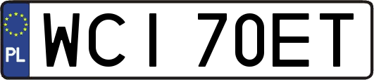 WCI70ET