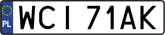 WCI71AK
