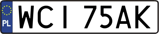 WCI75AK