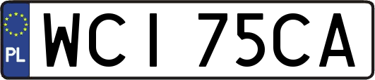 WCI75CA