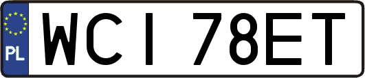 WCI78ET