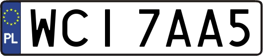WCI7AA5