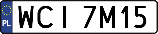 WCI7M15
