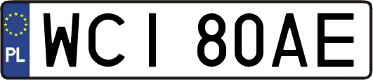 WCI80AE