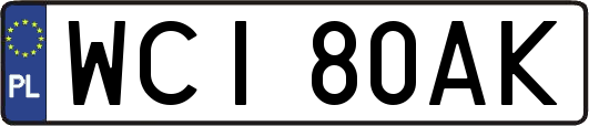 WCI80AK