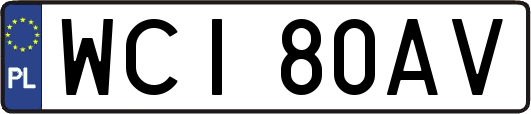 WCI80AV