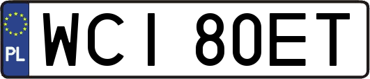 WCI80ET
